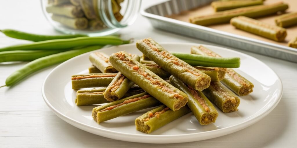 Green Bean Crunchies for Dogs (The Healthy Homemade Treat My Dogs Actually Beg For)