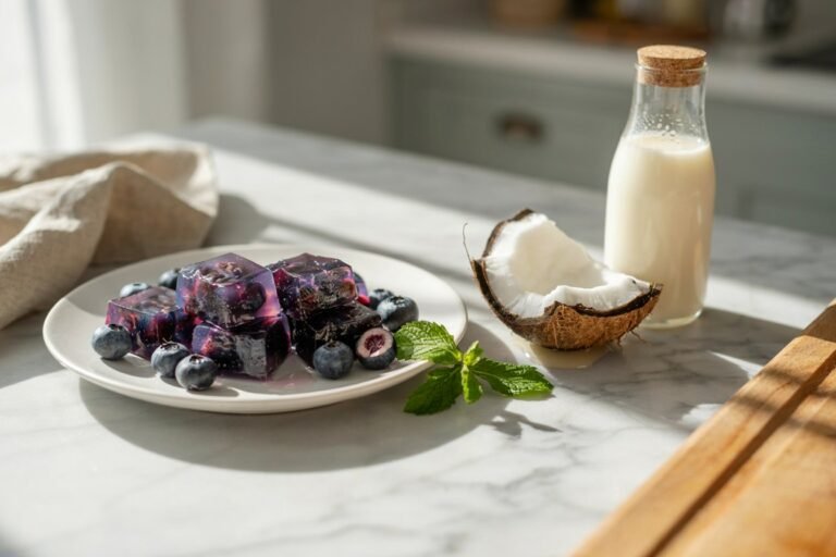 Healthy Blueberry & Coconut Gummies for Dogs – 3 Easy Ingredient Recipe