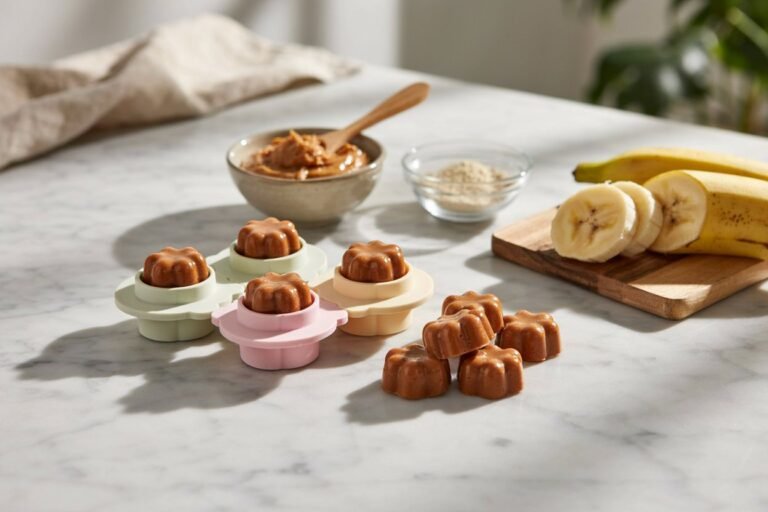 Homemade Peanut Butter Banana Gummies for Dogs – 3 Ingredient Treat