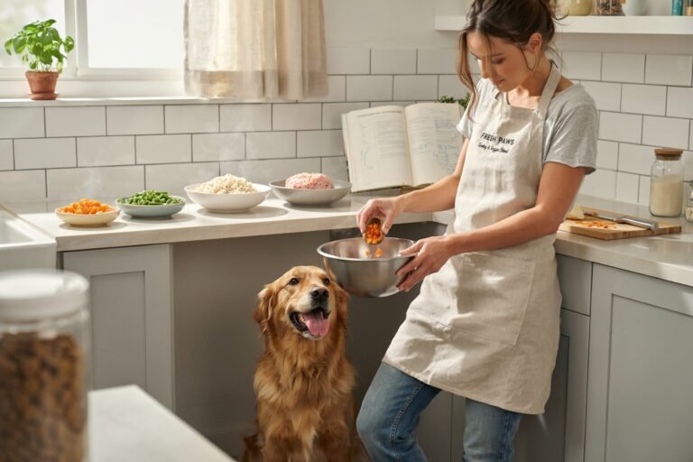 Easy 5-Ingredient Homemade Wet Dog Food in a Slow Cooker