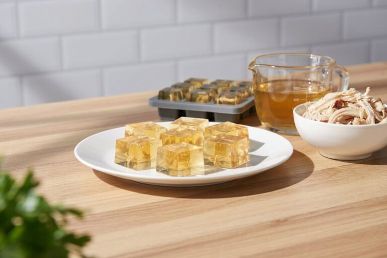 Chicken Broth Gel Cubes for Cats