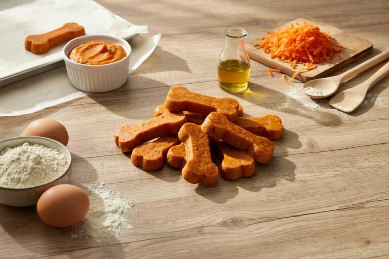 Easy Homemade Pumpkin Carrot Chews for Dogs