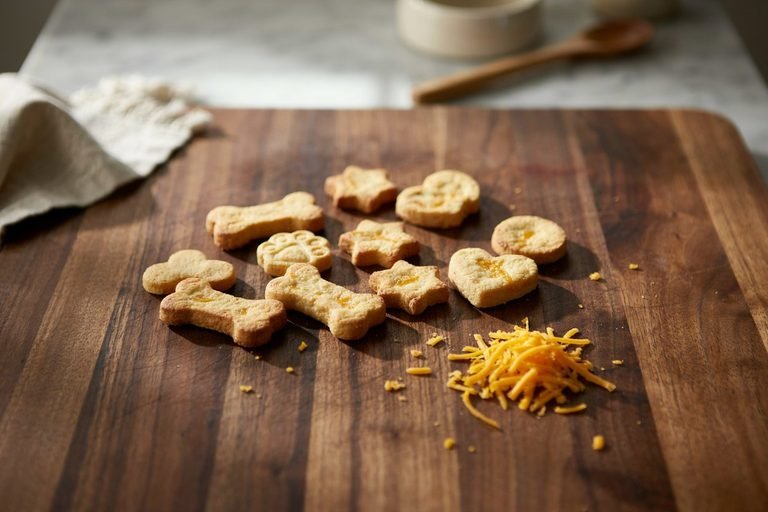 Cheddar Cheese Dog Treats
