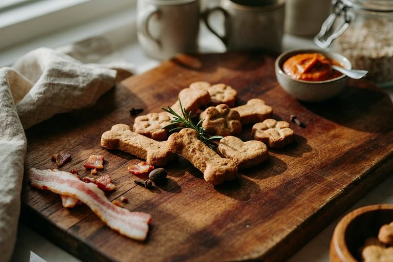 Homemade Bacon Dog Treats