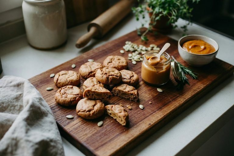 Homemade Peanut Butter Pumpkin Soft Dog Treats