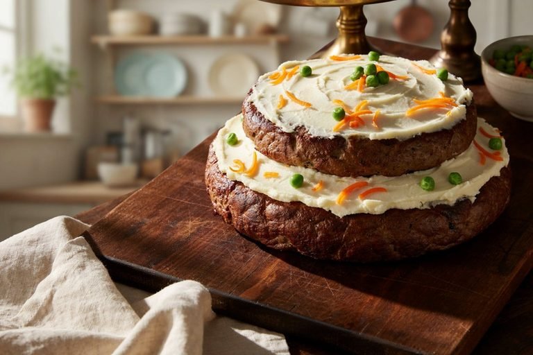Meatloaf Dog Cake