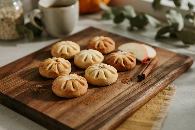 Perfectly Baked Apple Pie Dog Treats