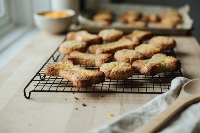 Easy Cheeseburger Dog Biscuits