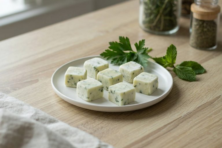 Homemade Frozen Fresh Breath Dog Treats