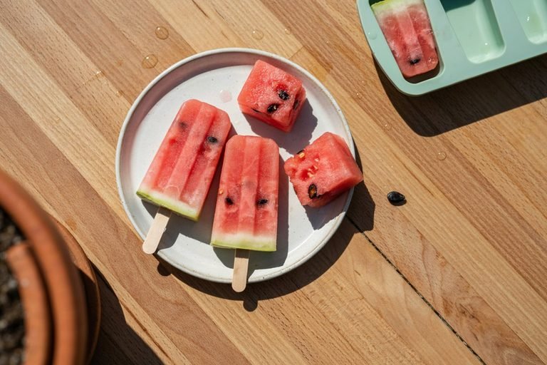 Watermelon Pupsicles {Frozen Dog Treats}