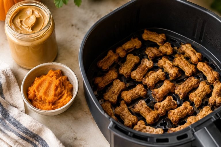 Easy Homemade Dog Treats in Air Fryer