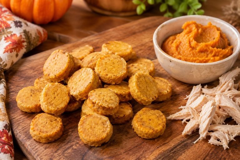 Easy Homemade Cat Treats with Pumpkin