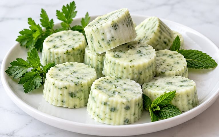 Homemade Frozen Fresh Breath Dog Treats