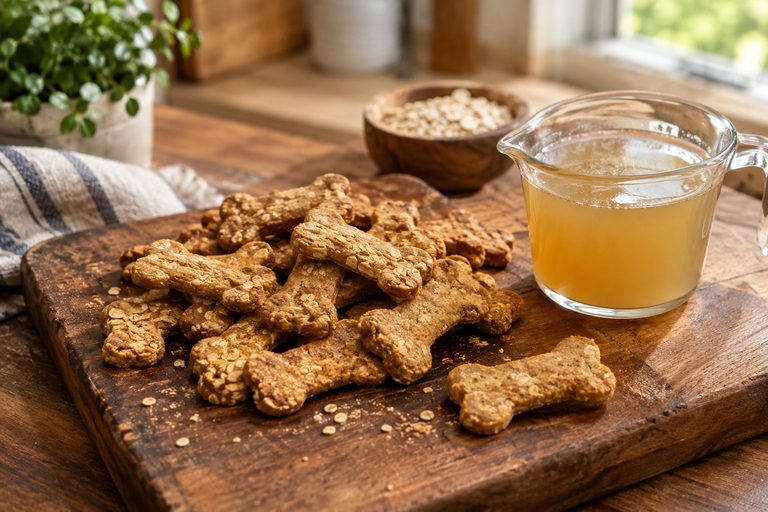 Chicken Broth Dog Treats Recipe