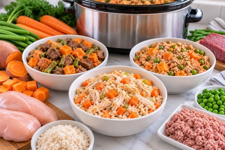 Easy Crockpot Dog Food Recipes Your Dog Will Adore